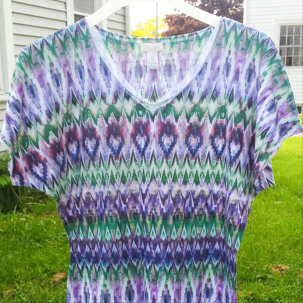 Chico Rhinestone Top